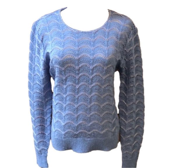 Marella Sky Blue Ladies Sweater size L - Picture 1 of 7